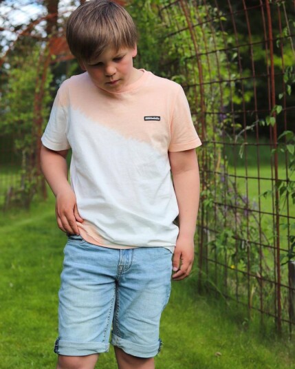 Garcia T skjorte Q23404 off white (164/170 : 14 15 år)