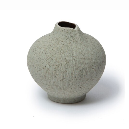 Lindform Line vase Sand grey small