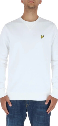 Lyle & Scott Crew Neck Sweatshirt - White - XL