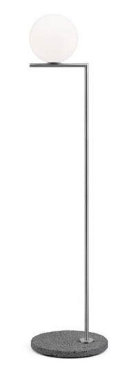 Flos - IC F1 Outdoor Stainless Steel (Occhio Di Pernice Marble)