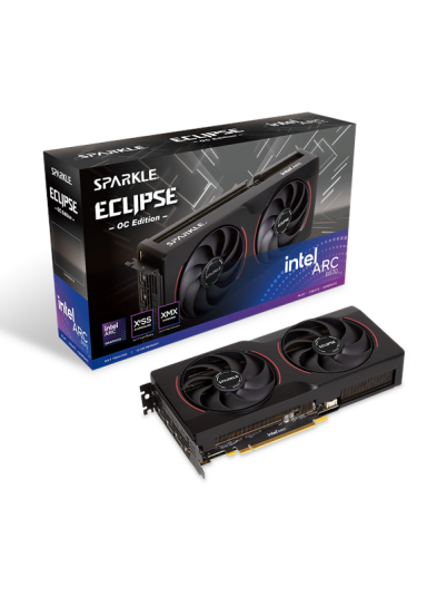 Sparkle Arc B570 10GB GDDR6 Grafikkort med Overklokking