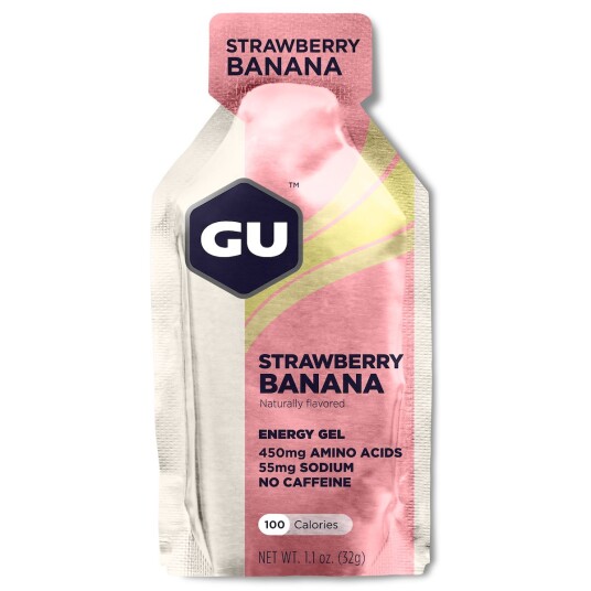 GU Energy Energigel 32g jordbær/banan GU Energy Energigel 32g jordbær/banan