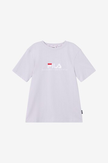 Fila T skjorte Lohberg Logo Tee Grå