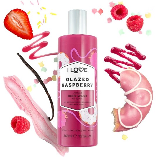 I love… Glazed Raspberry 360 ml Dusj & Bad I love… Glazed Raspberry 360 ml Dusj & Bad