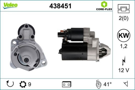 Starter VALEO 438451 Starter VALEO 438451