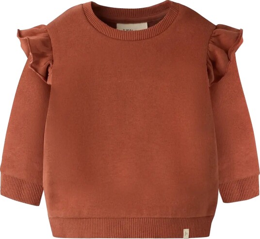 Lil"Atelier Nbfilondon Res Ls Sweat Bru Lil Brown 62