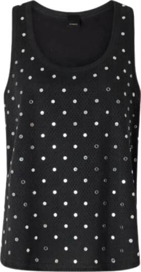Pinko Dame Topper Svart M,
