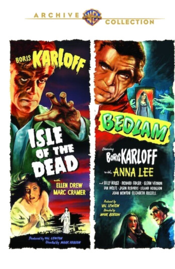 Isle Of The Dead / Bedlam DVD