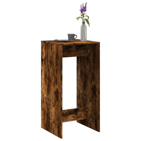 Barbord røkt eik 51x50x103,5 cm konstruert tre 8721158387103