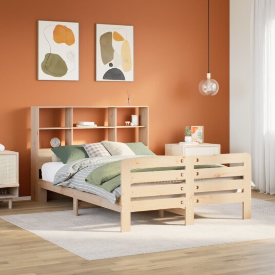 Sengeramme uten madrass 120x190 cm heltre furu 8721158411198