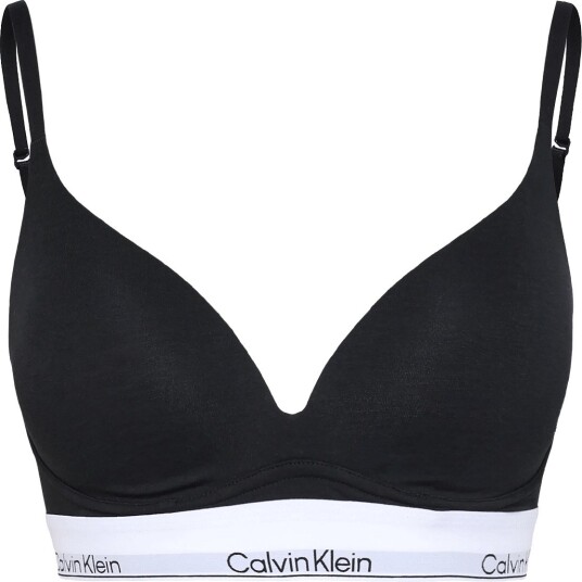 Calvin Klein Wirefree Push Up BLACK S Calvin Klein Wirefree Push Up BLACK S