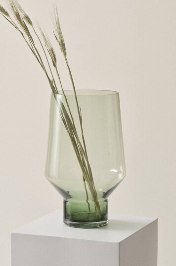 Jotex PALACE glassvase - høyde 35 cm Grønn 1665643-01-0 1665643-02-0