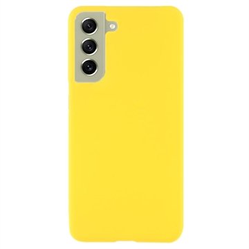 Samsung Galaxy S21 FE 5G Gummiert Plastdeksel Gul