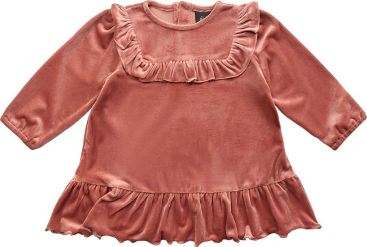 Petit By Sofie Schnoor Kjole Velur Dee Rust Utg Sofie Schnoor 1 år 80 Kjole Rosa