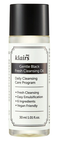 Klairs Gentle Black Fresh Cleansing Oil 30ml Klairs Gentle Black Fresh Cleansing Oil 30ml