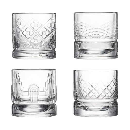 La Roch?re Dandy whiskeyglass 4 deler Klar