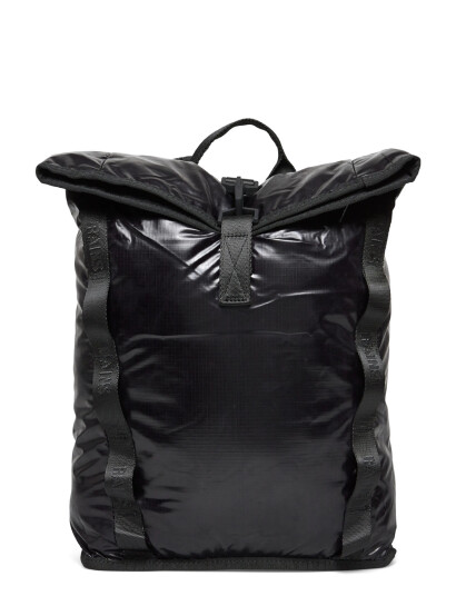 Rains Sibu Rolltop Rucksack Mini W3 - Black - ONE SIZE Rains Sibu Rolltop Rucksack Mini W3 - Black - ONE SIZE