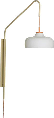 Hübsch Current vegglampe lys sandfarge utstrekning 71 cm Hübsch Current vegglampe lys sandfarge utstrekning 71 cm
