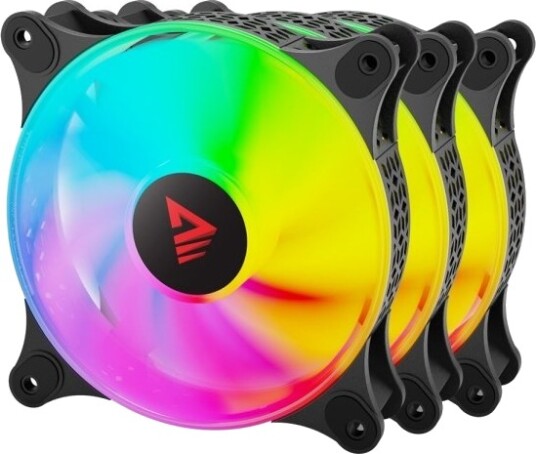 Savio Blast 12cm Vifte Set med 800/1800 Rpm - Svart Savio Blast 12cm Vifte Set med 800/1800 Rpm - Svart