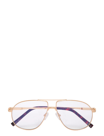 Le Specs Schmaltzy *Blue Light*   Gold   ONE SIZE