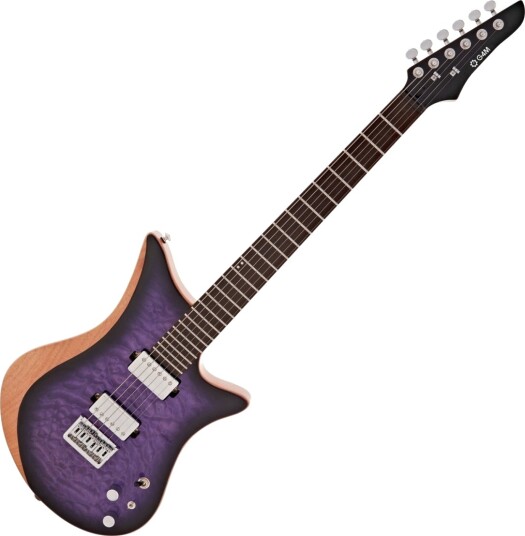 G4M 255 Deluxe Elektrisk Gitar Nebula Burst