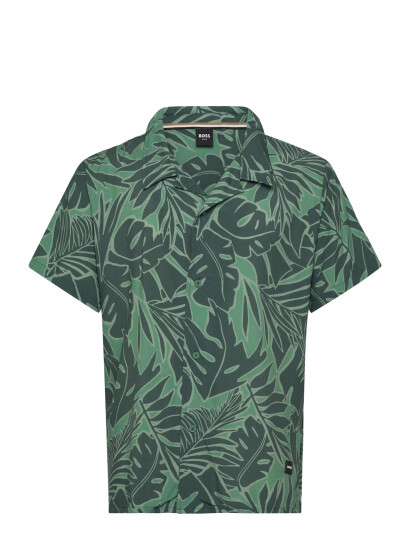 BOSS Beach Shirt Green S