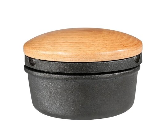 Zassenhaus 076141 Pepperkvern Sort Tre Støpejern Pepper 110 Mm 110 Mm