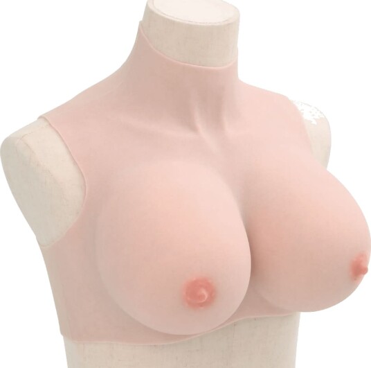 vidaXL Silikonbryst H-cup Kaukasisk 4012205