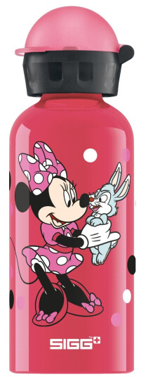 Drikkeflaske Sigg Bidon Alu Kbt Minnie Mouse Rosa 400Ml 8618,90