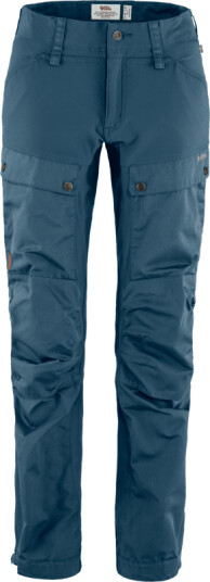 Fjellreven Women's Keb Trousers 42 Long, Indigo Blue