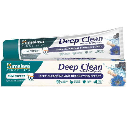 Ayurvedic Urte Tannkrem Himalaya Gum Expert Deep Clean 75 ml Ayurvedic Urte Tannkrem Himalaya Gum Expert Deep Clean 75 ml