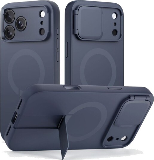 Tech-Protect Kevlar Aura MagSafe-deksel til iPhone 17/18 Pro - Marineblå