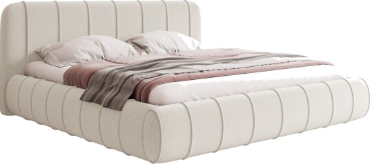 Calrosin Sengeramme 160x200 cm med Oppbevaring Hvit