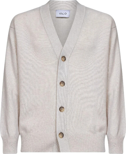 D4.0 Herre Strikkevarer Beige M,