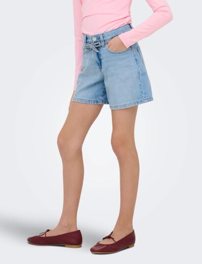 Kids Only Koggianna Hw Belt Shorts Pimbox Dnm Noos Blue 116 Kids Only Koggianna Hw Belt Shorts Pimbox Dnm Noos Blue 116