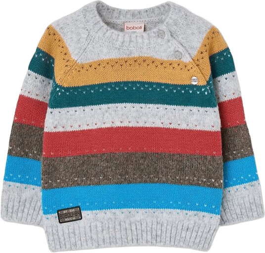 Boboli Knitwear Pullover For Boy Bci ECRU 92