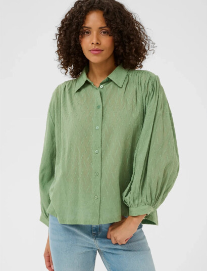 Kaffe Kagabriela Shirt   Green   36