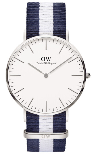 Daniel Wellington DW Klokke Classic Glasgow 40mm Sølv