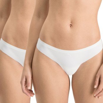 Puma Truser 2P Seamless String Hvit Large Dame Puma Truser 2P Seamless String Hvit Large Dame