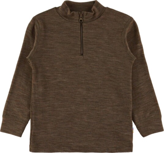 Joha Genser Ull/Silke Mørkebrun Joha 170 Genser