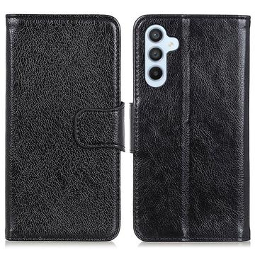 Samsung Galaxy A05s Elegant Series Lommebok-deksel Svart