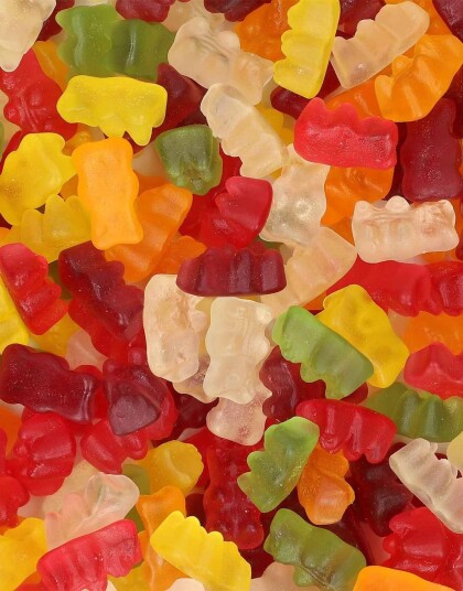 2 kg Lovall"s Vegan Gummy Bears   Veganske Vingummibjørner SUKKERFRI