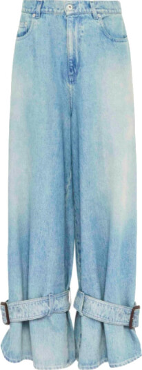 JW Anderson Dame Jeans Blå W27,