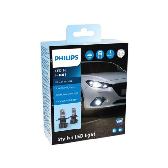 LED konvertering Philips Ultinon Pro 3022 H4