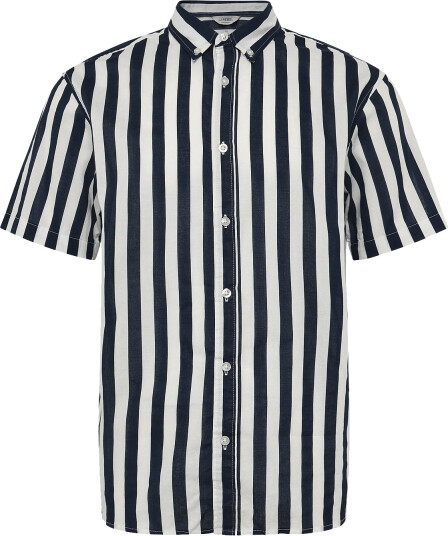 JJ REBEL | Jrebalfred Stripe Ss Shirt | S JJ REBEL | Jrebalfred Stripe Ss Shirt | S