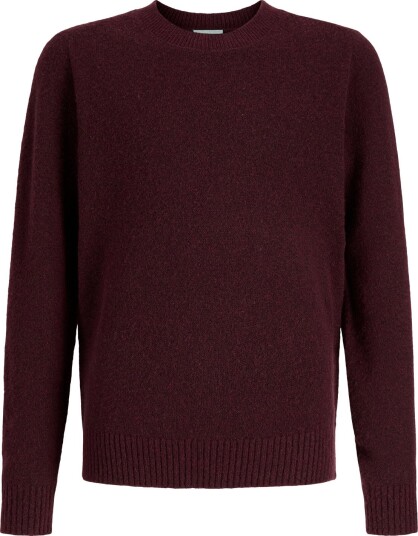 JJXX Kids Jxelba Crew Neck Knit Sn Grl   Burgundy   164