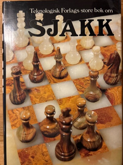 Teknologisk forlags store bok om sjakk Innbundet