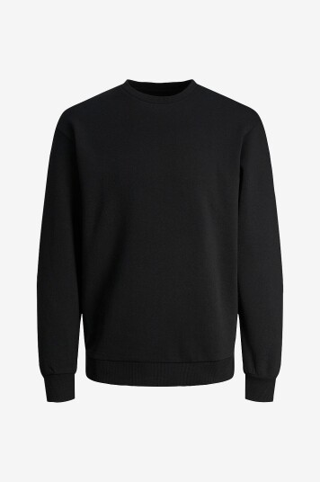 Jack & Jones Collegegenser jjeBradley Sweat Crew Svart