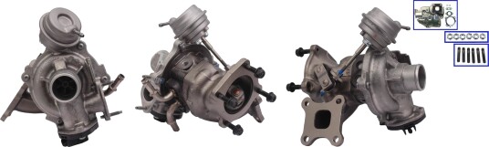 Turbolader TURBOS EUROPE TECM5G6K682HB
