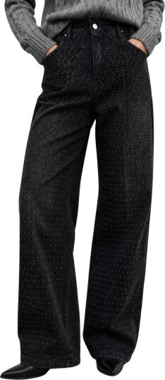 Kocca Dame Jeans Svart 2XS,